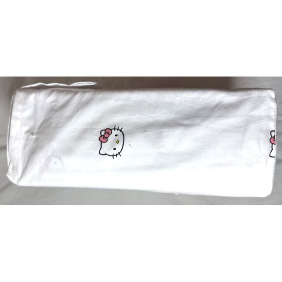 Hello Kitty Full Sheet Set 100% Cotton Includes Flat Fitted Sheets & Pillowcases - Picture 4 of 6
